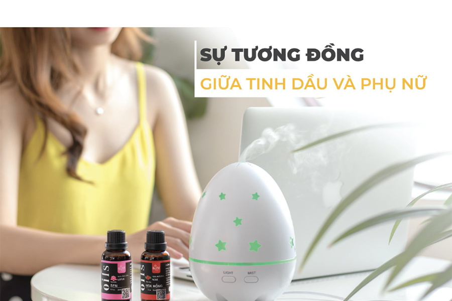 SỰ TƯƠNG ĐỒNG GIỮA TINH DẦU VÀ PHỤ NỮ